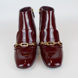 NEW Burberry Patent Leather Booties